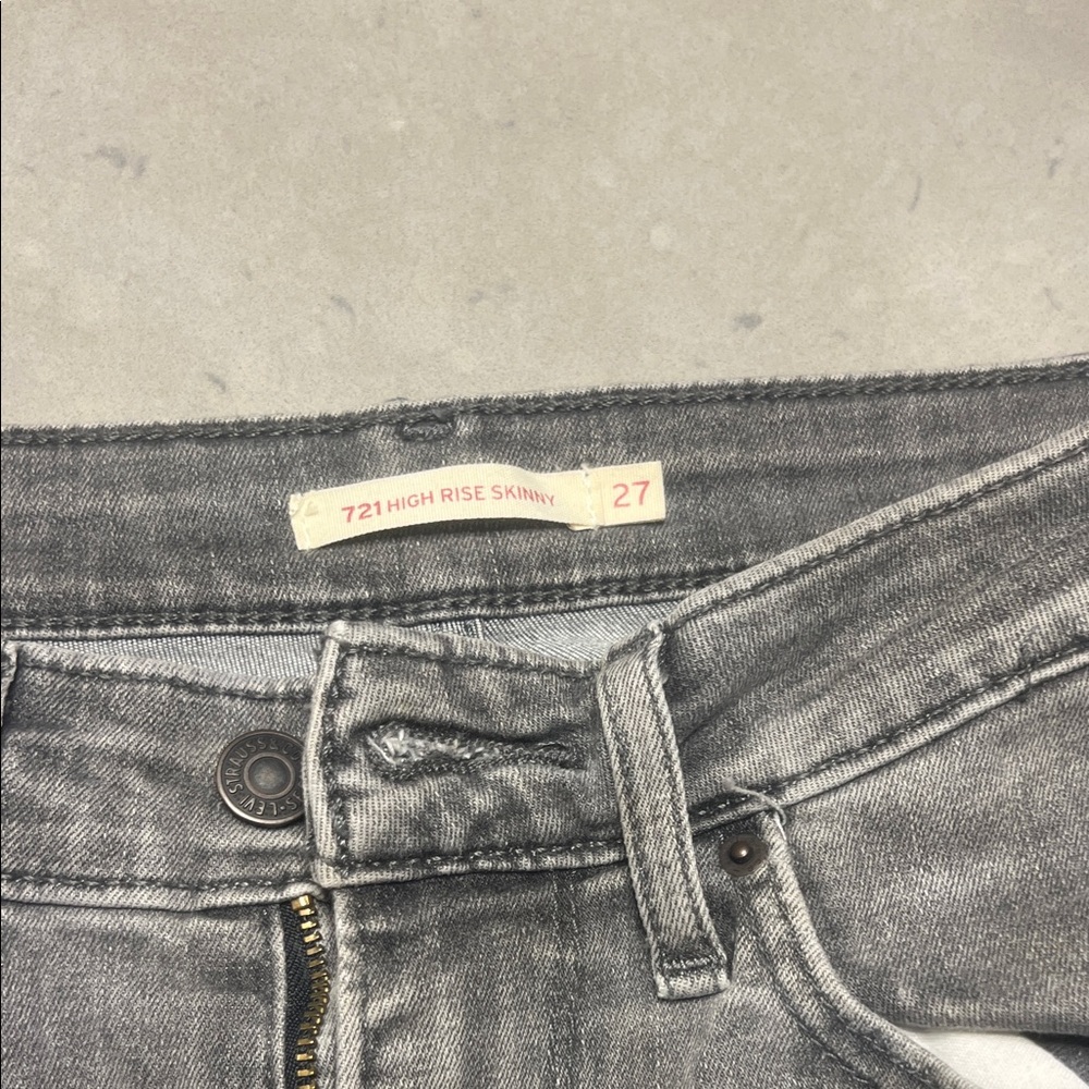 Levi's Women's High Rise Jeans in Gray